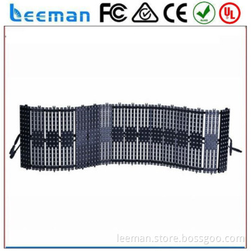 programmable led curtain display 2015 Leeman P10 DIP RGB indoor led video screen
